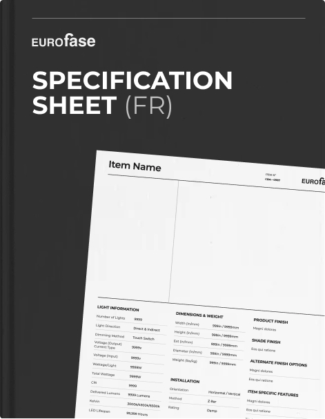 Spec Sheet