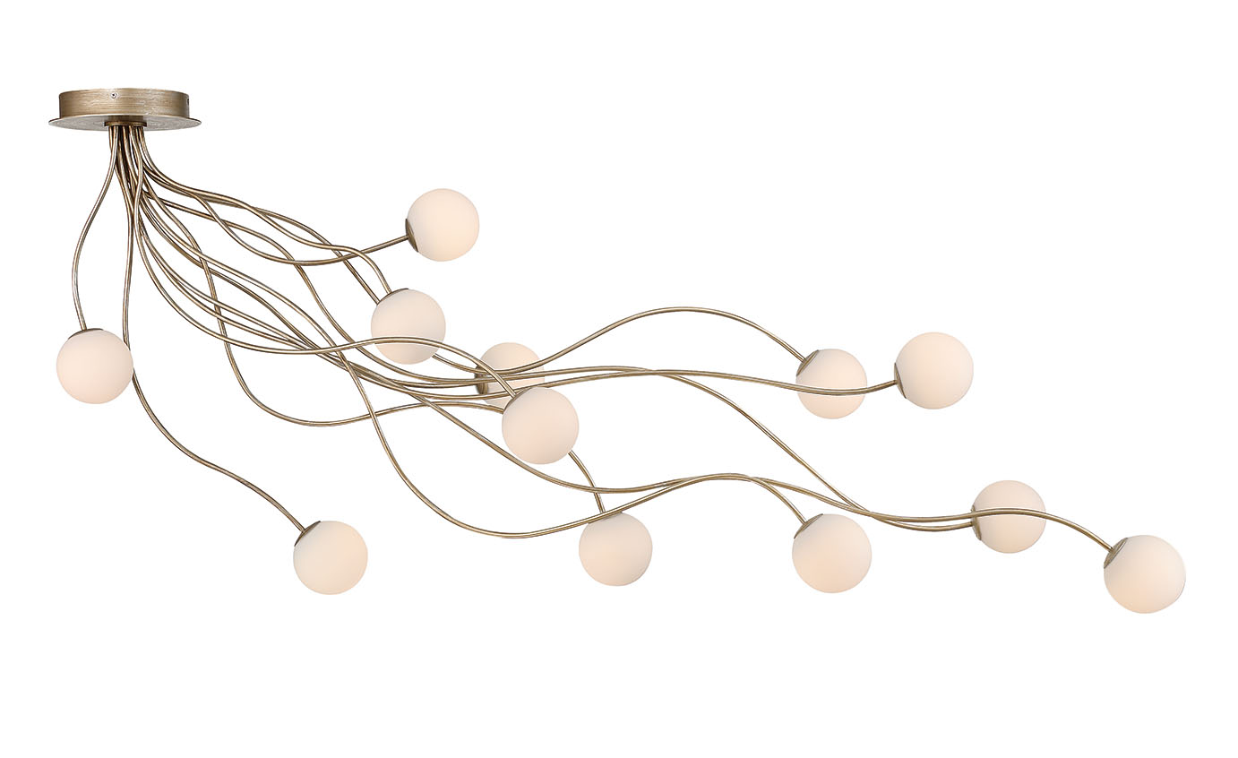 Athena chandelier detail