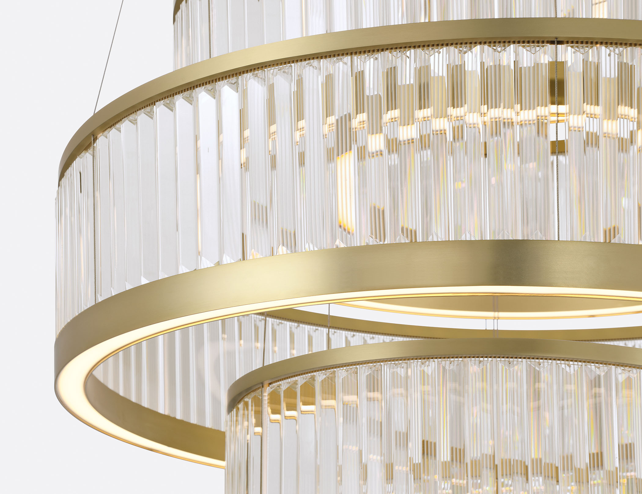 Empra hand placed crystal detail