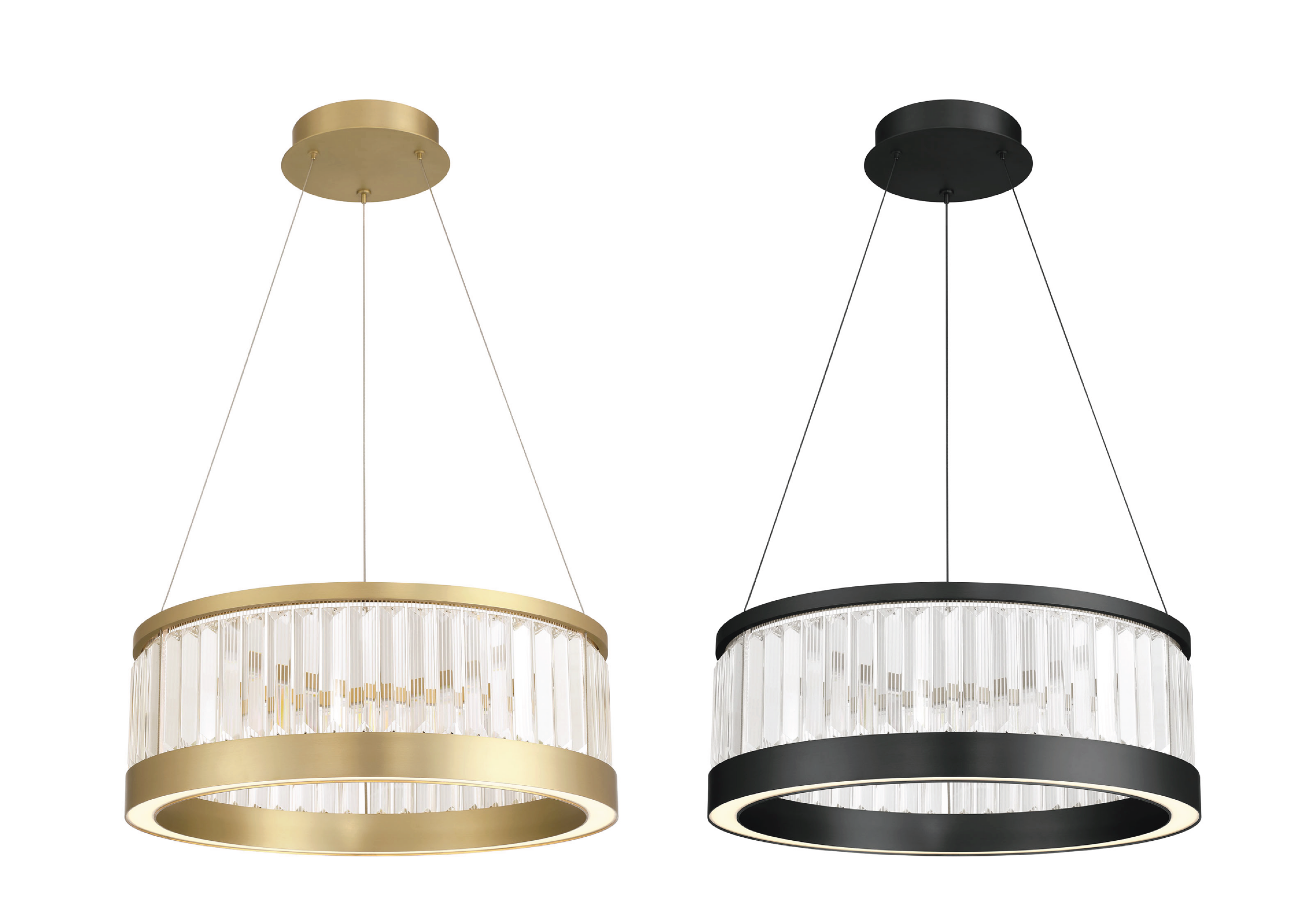 Empra gold and matte black finish detail