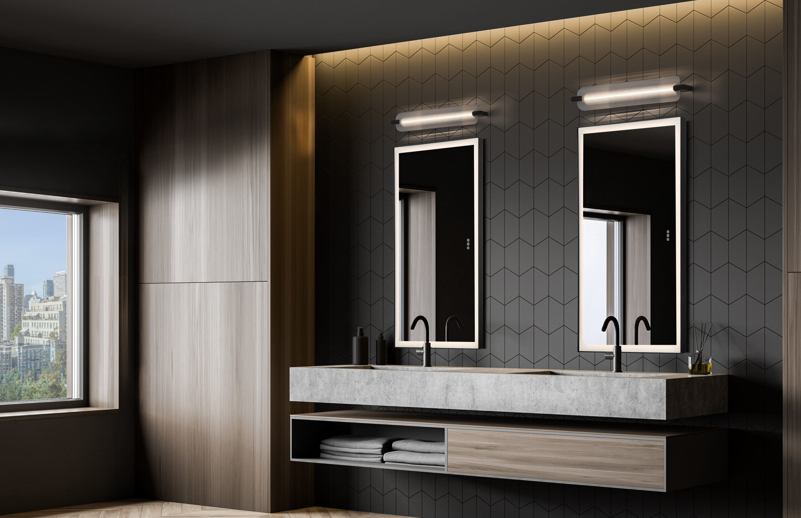 Neoness vanity lighting application