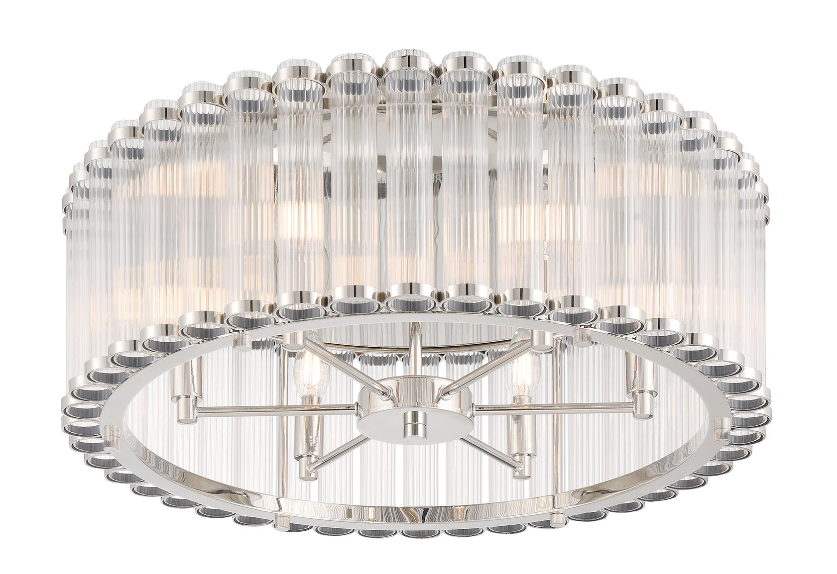 Glasbury flush mount detail