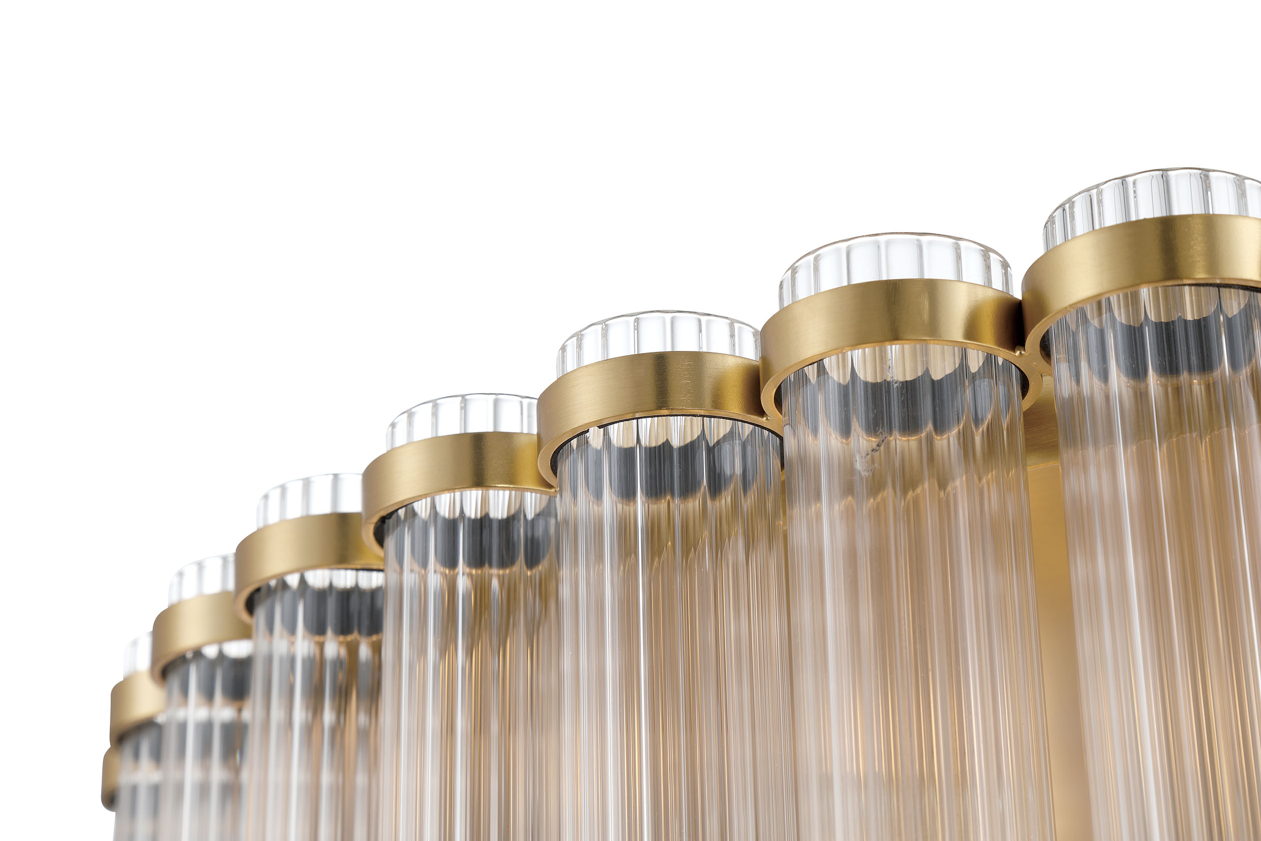 Glasbury ribbed glass design language