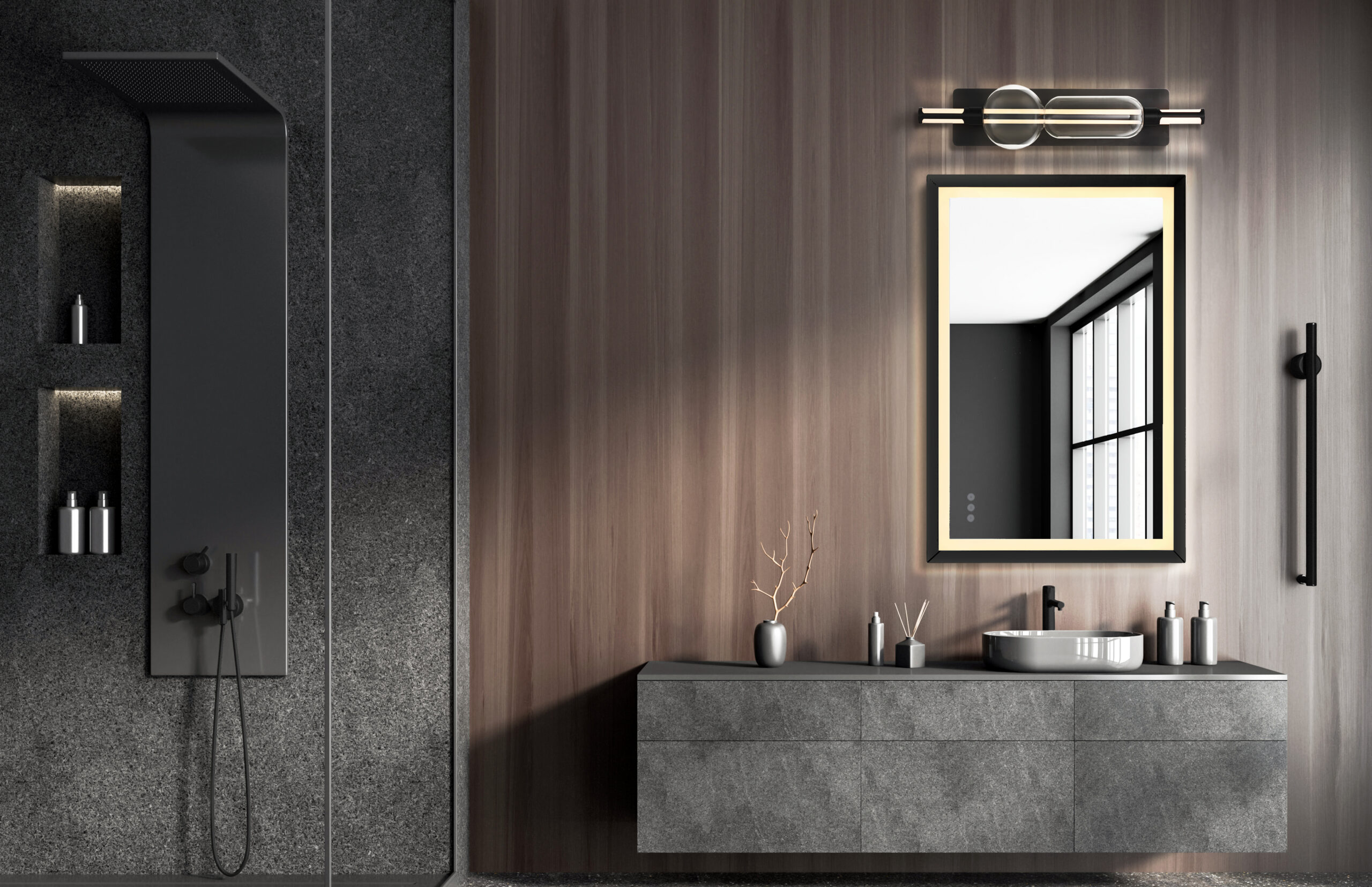 Lucent vanity lighting application