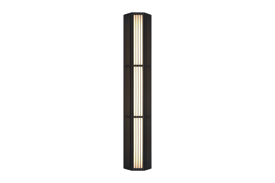Morton illuminated outdoor wall sconce