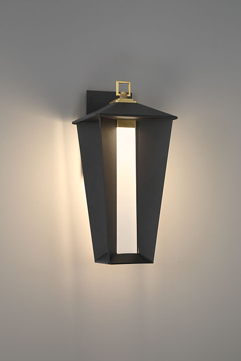 Andson 19 inch outdoor wall sconce illuminated