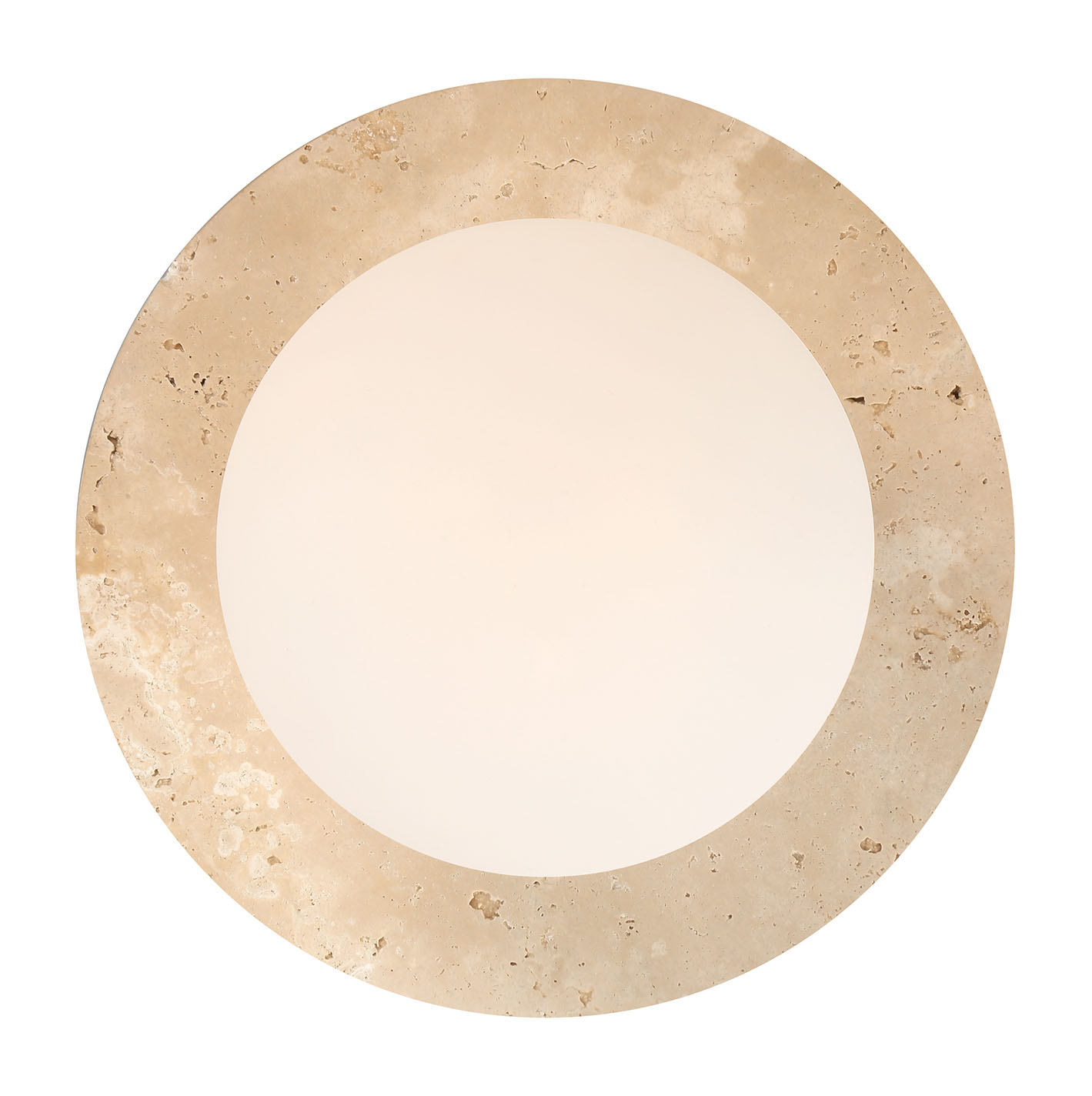 Carnagie natural stone canopy detail in Matte Black finish